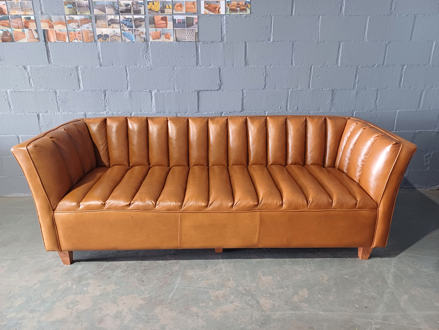 Atlanta 3-Seater Etosha rust