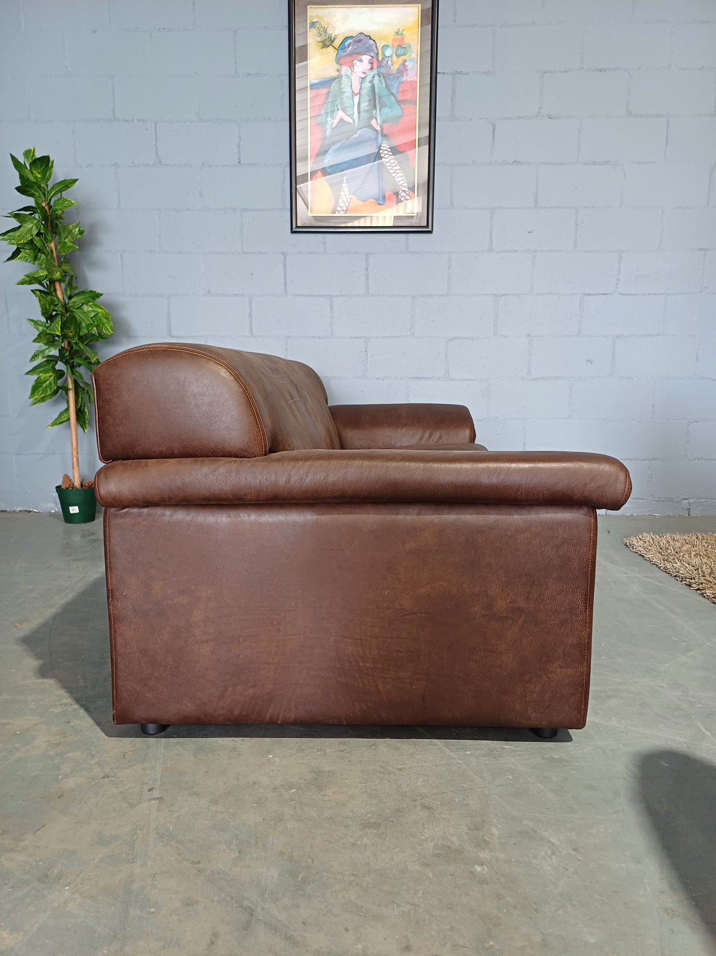 Bobby 3-Seater Woodlands brown