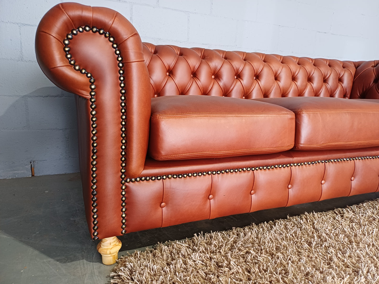 Chesterfield 3-Seater Etosha Rust