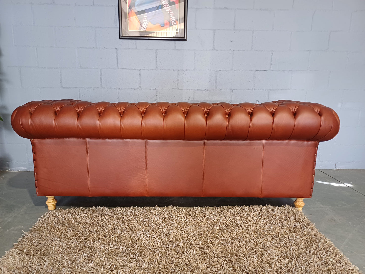 Chesterfield 3-Seater Etosha Rust