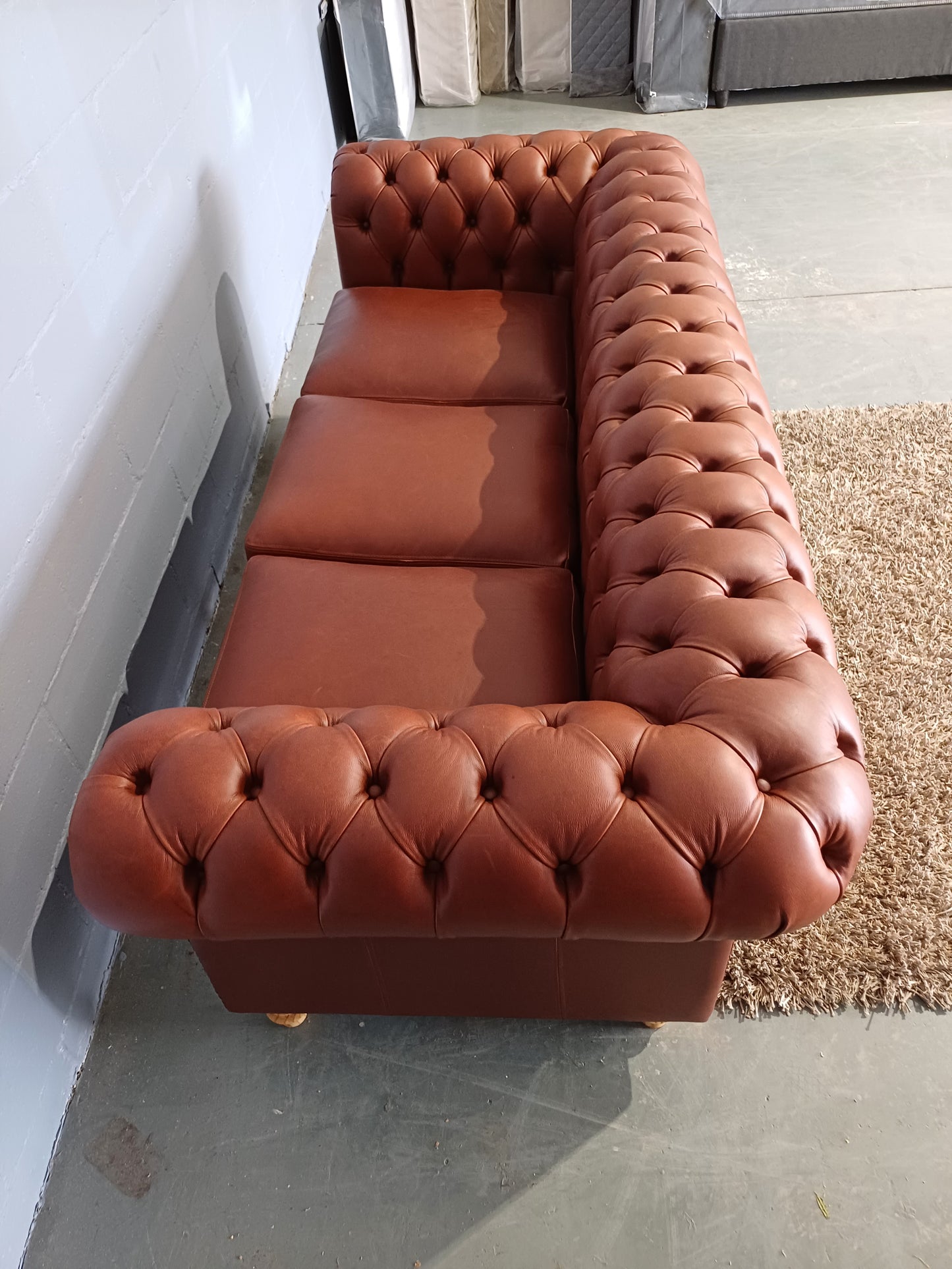 Chesterfield 3-Seater Etosha Rust