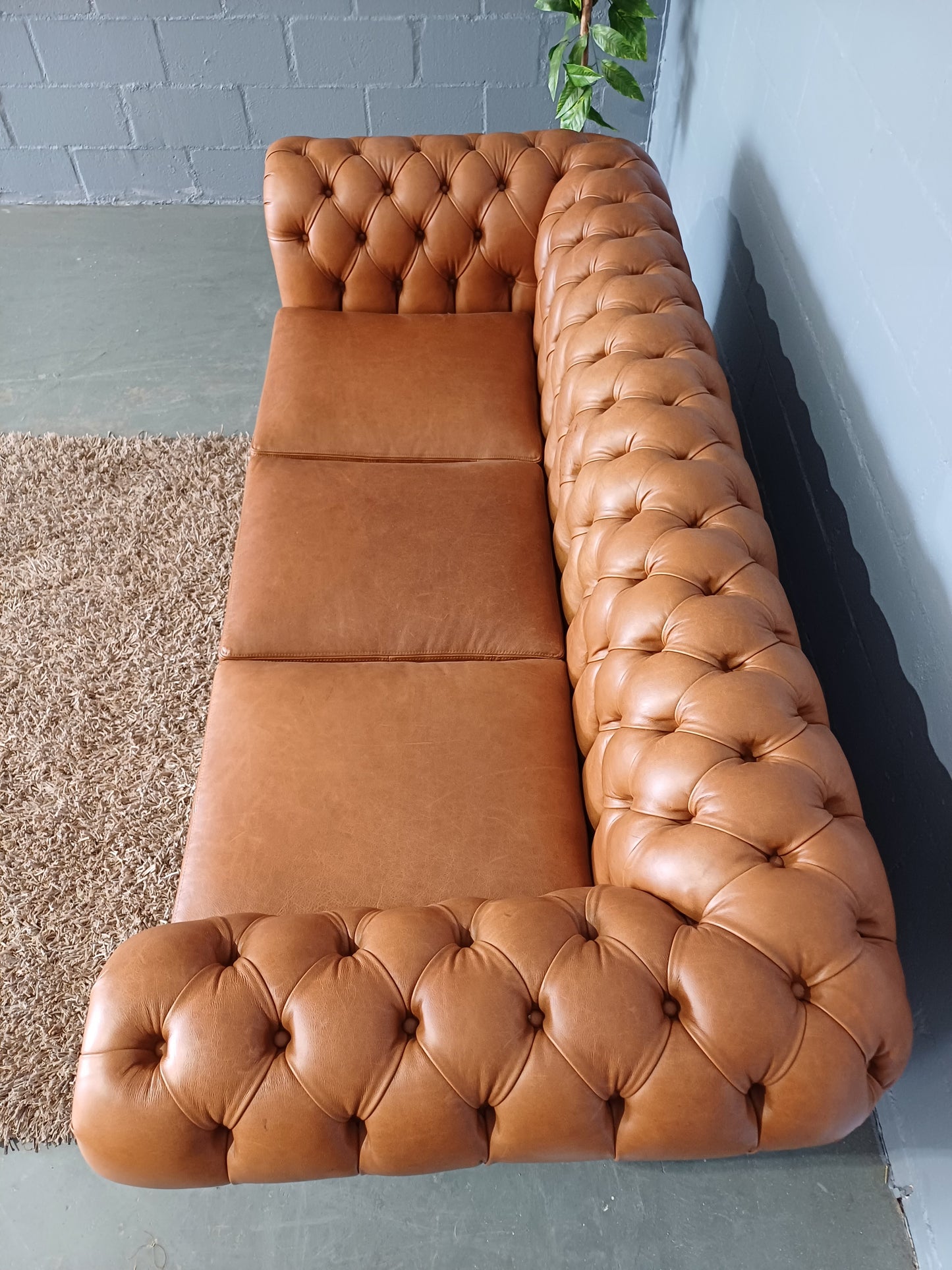 Chesterfield 3-Seater Etosha Pecan