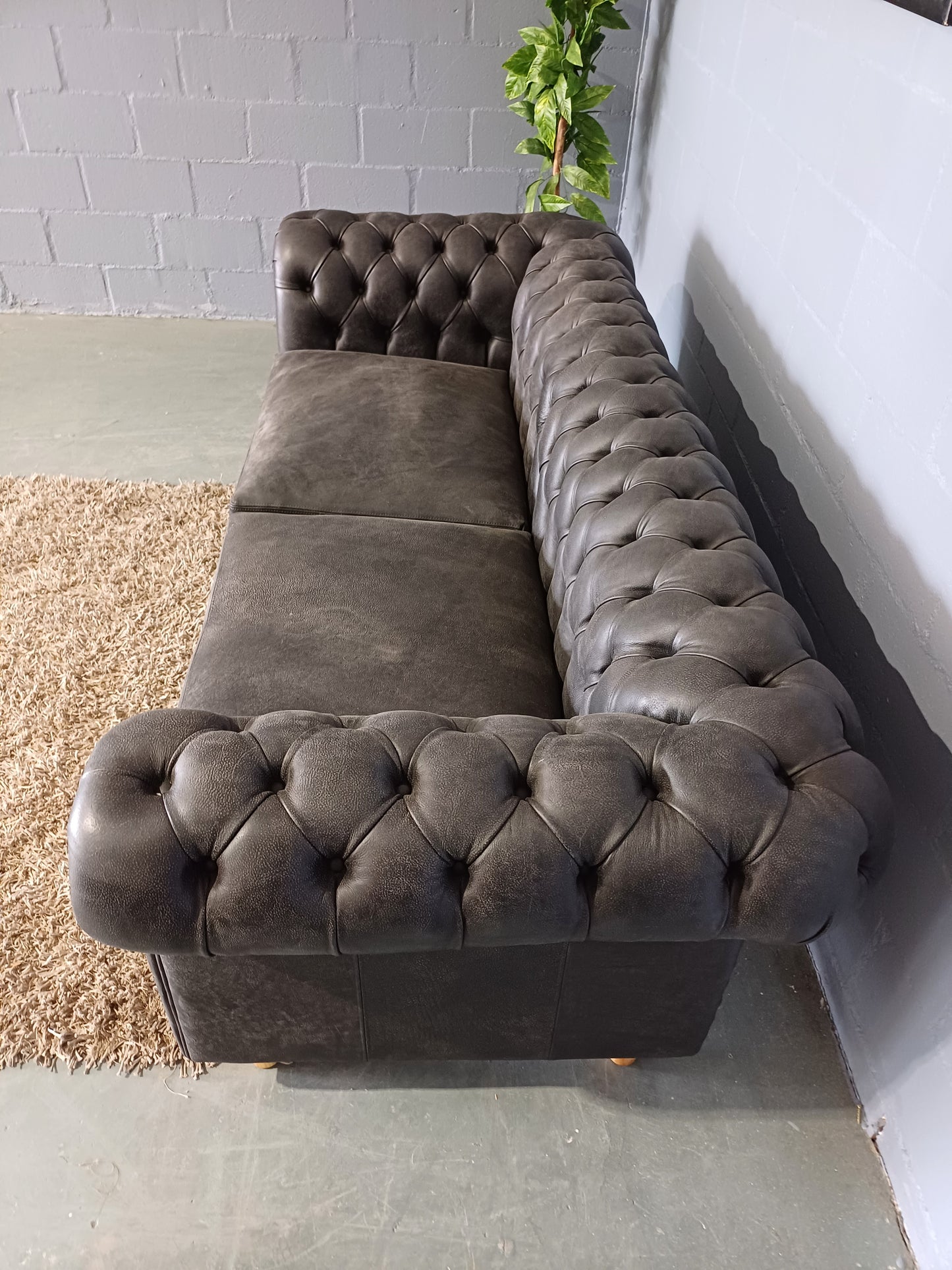 Chesterfield 3-Seater Woodlands Grey