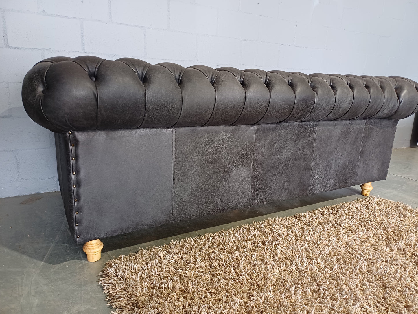 Chesterfield 3-Seater Woodlands Grey