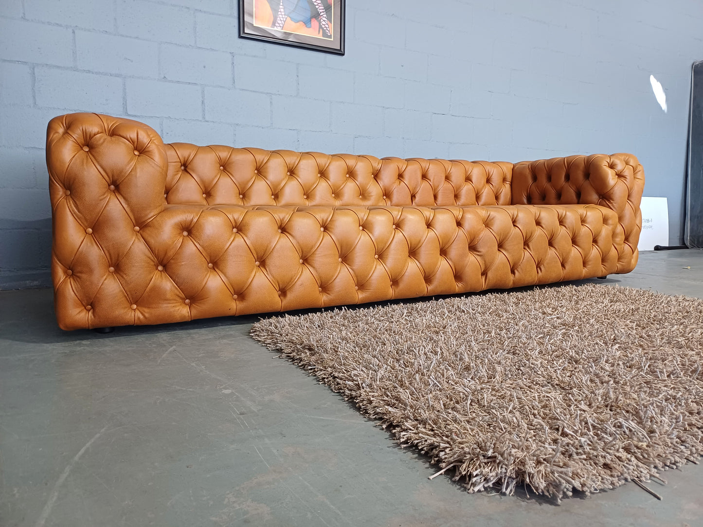 Cuben Chesterfield-Woodlands tan