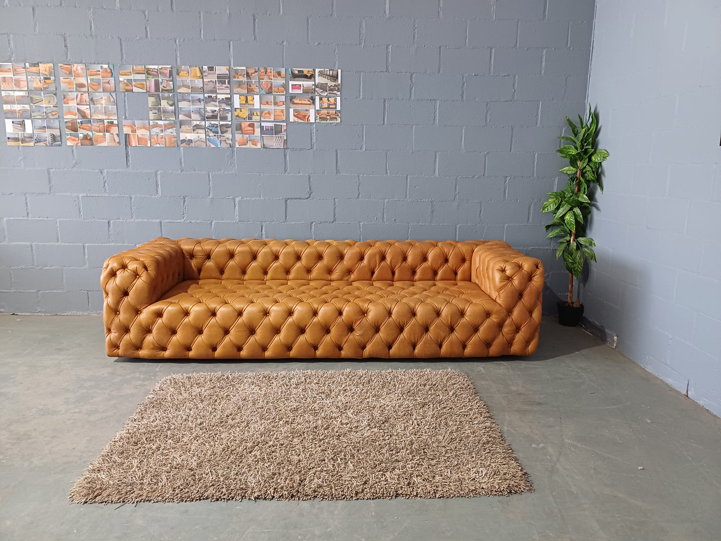 Cuben Chesterfield-Woodlands tan