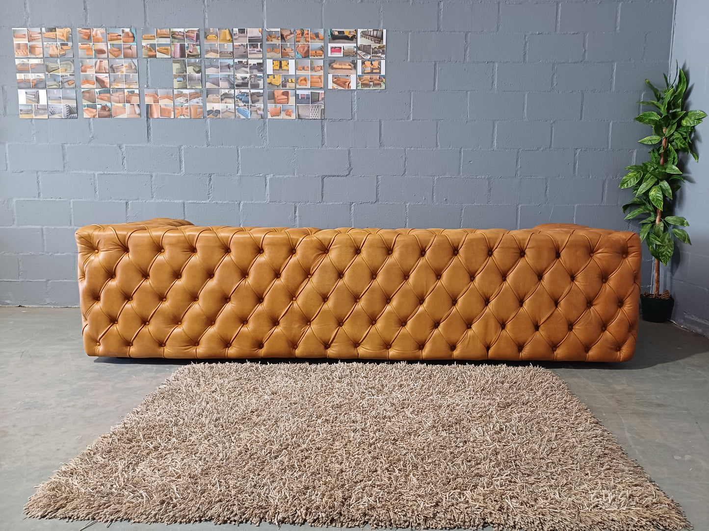 Cuben Chesterfield-Woodlands tan