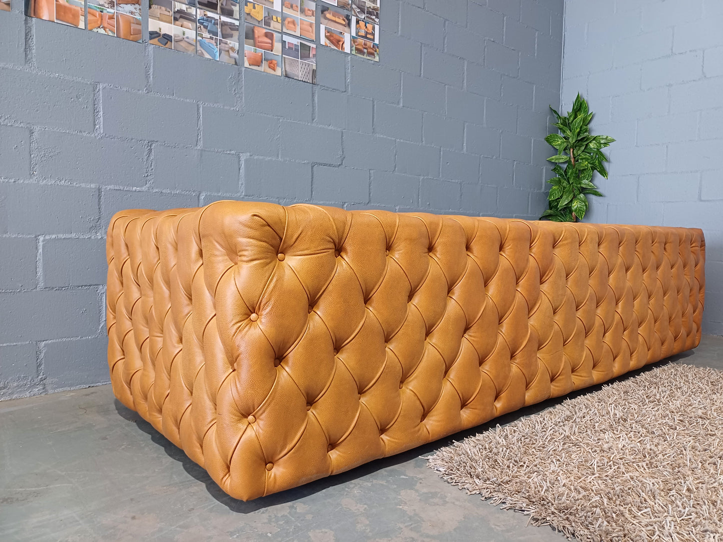 Cuben Chesterfield-Woodlands tan