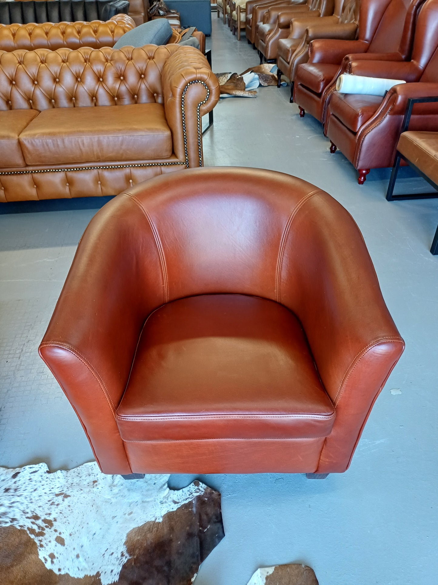 Tub Chair-Etosha rust