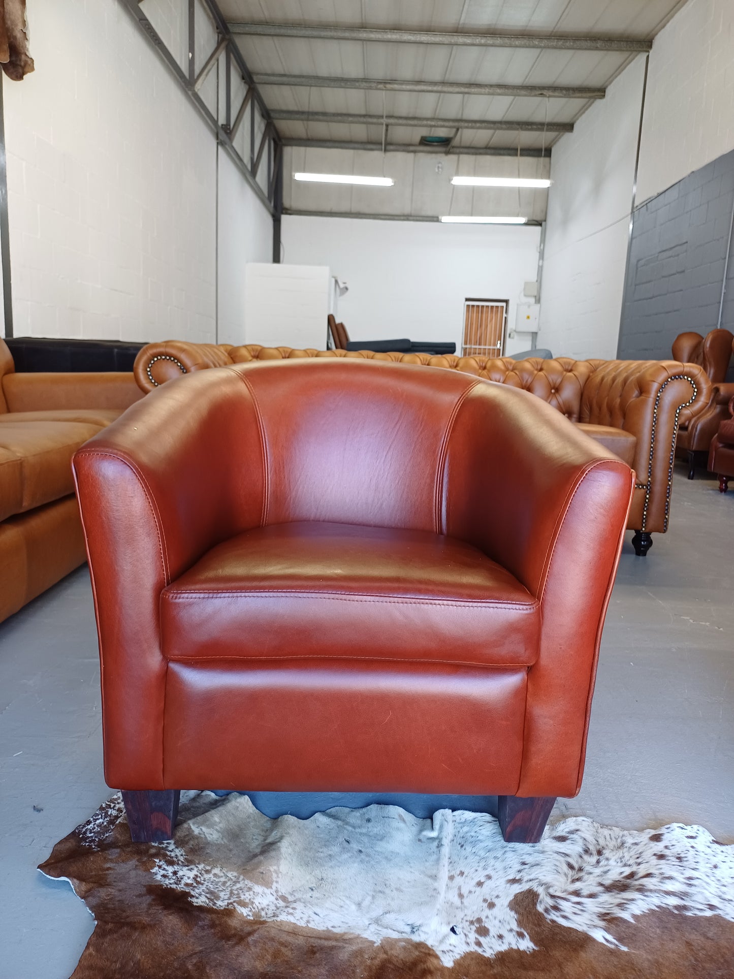 Tub Chair-Etosha rust