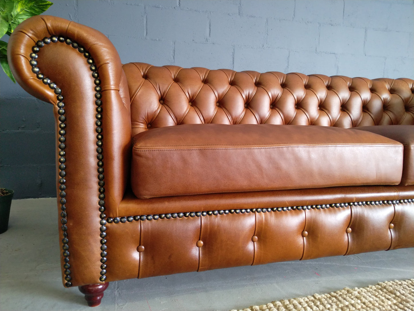 Chesterfield 3-Seater Naku Butterscotch