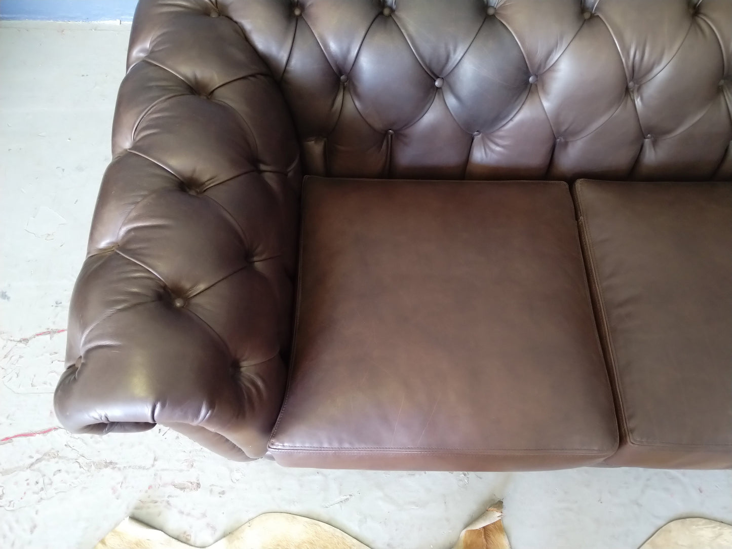 Chesterfield Corner Unit-Diesel Brown