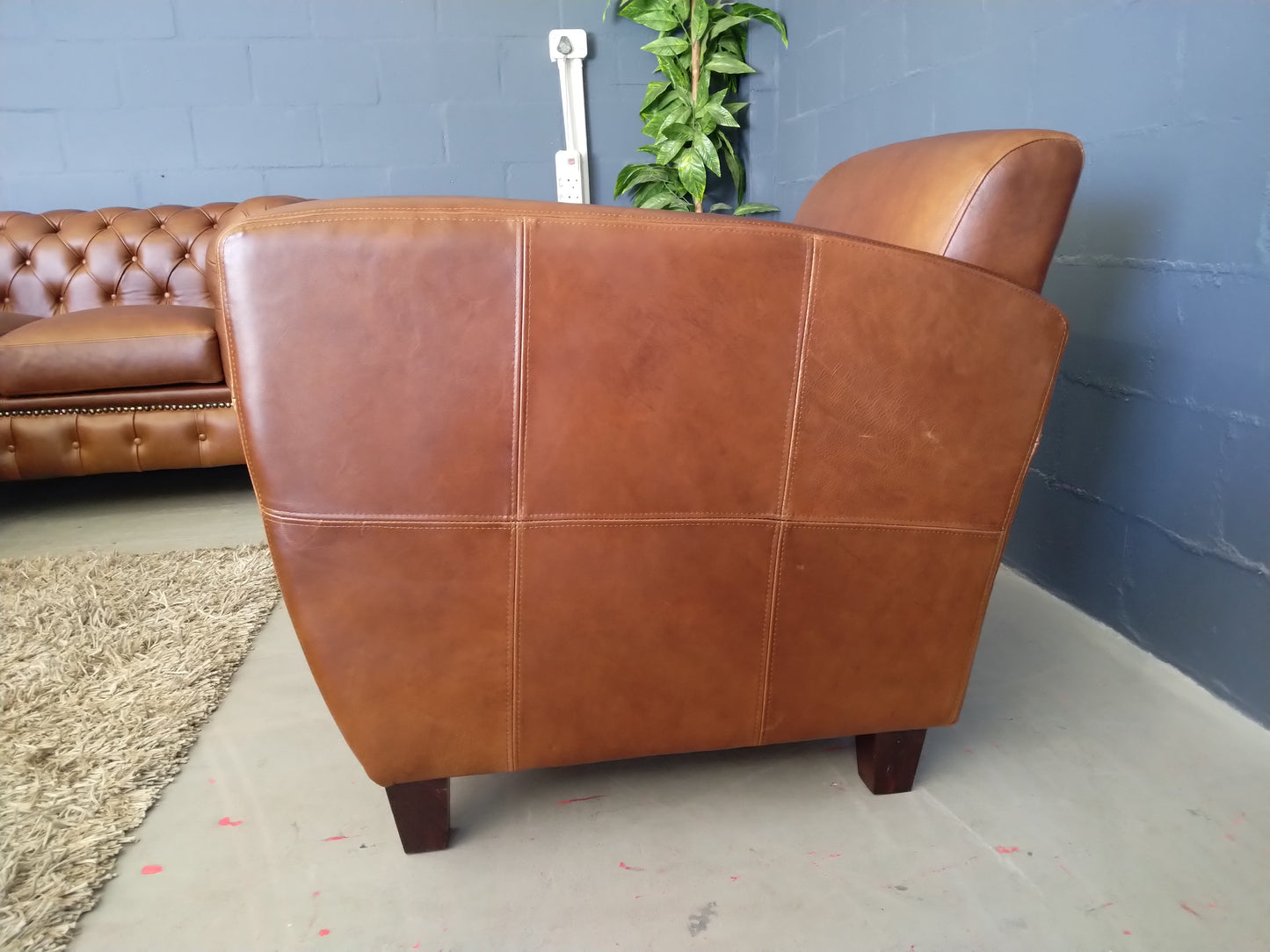 Wayns Arm Chair-Naku Butterscotch