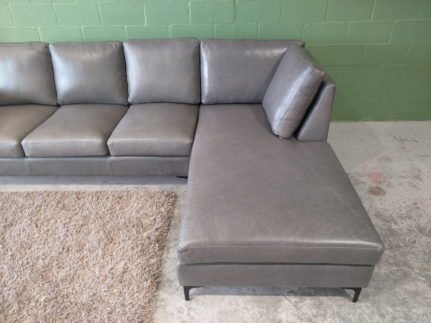 Hadley Corner Daybed-Anthracite Grey