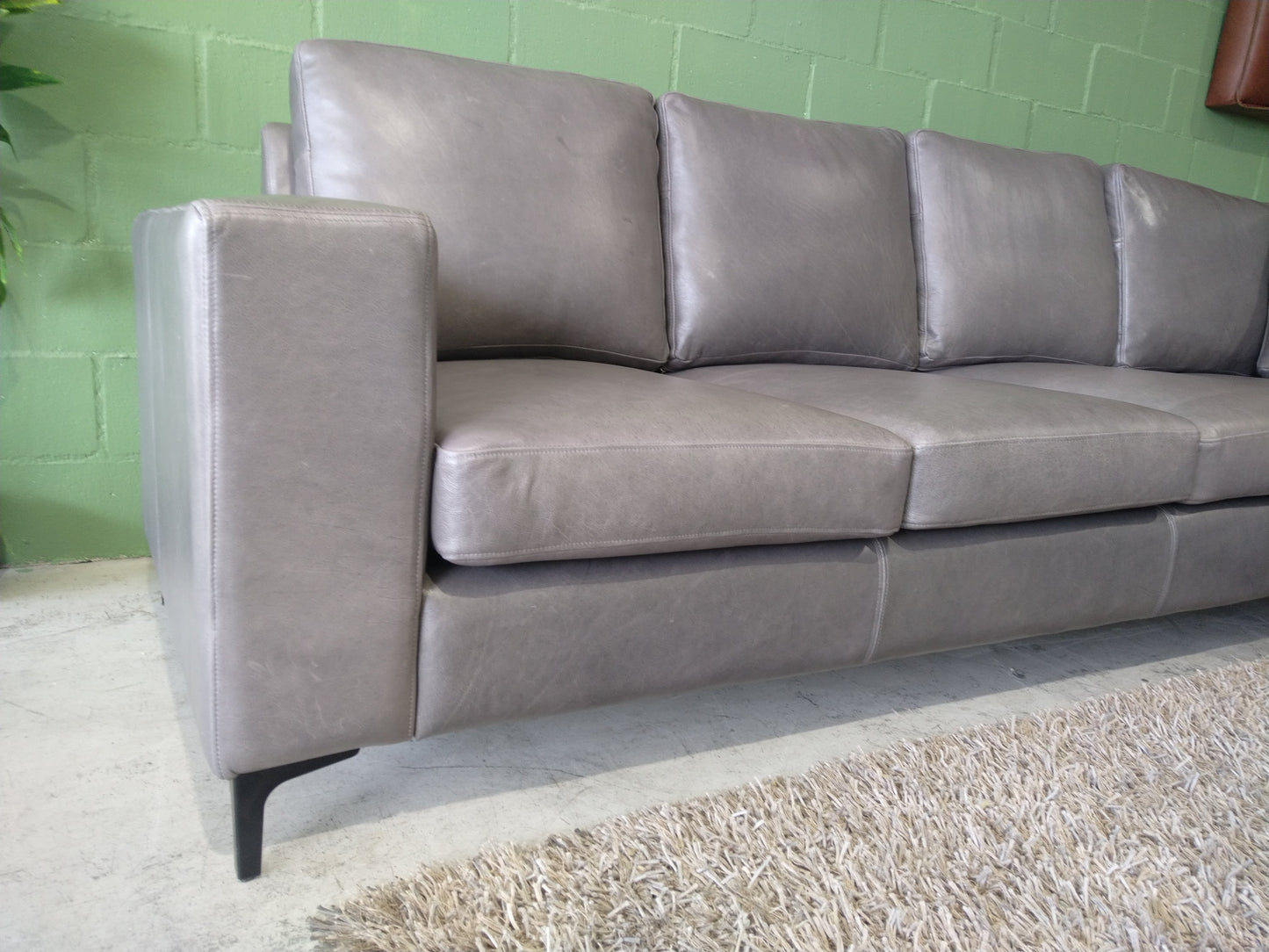 Hadley Corner Daybed-Anthracite Grey