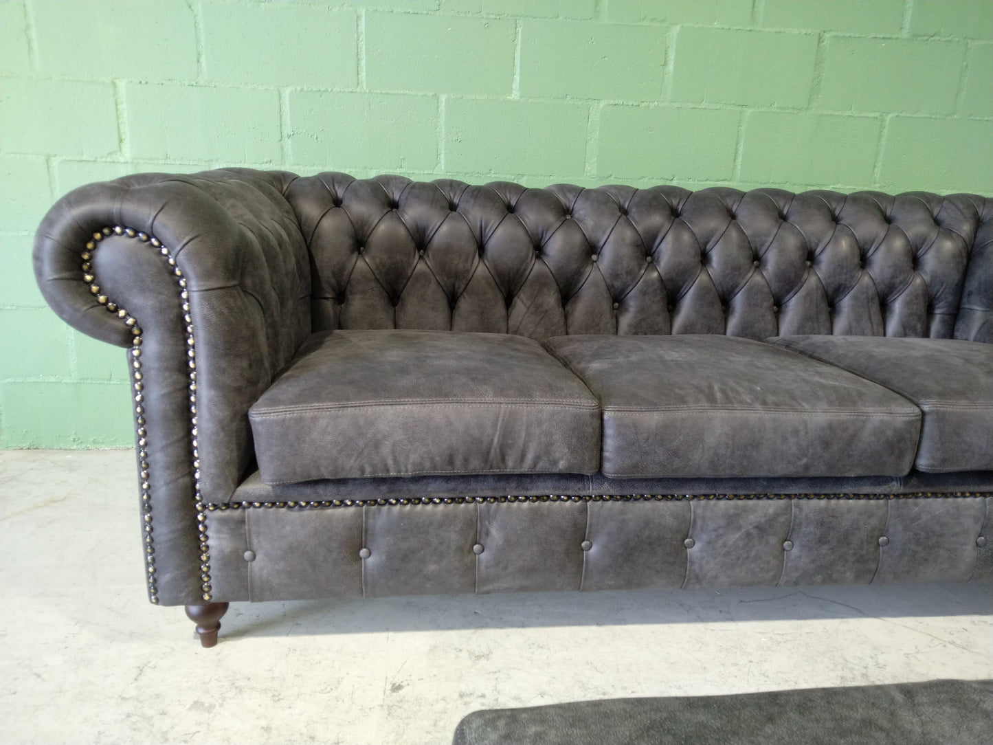 Chesterfield 5-Seater set Woodlands Grey