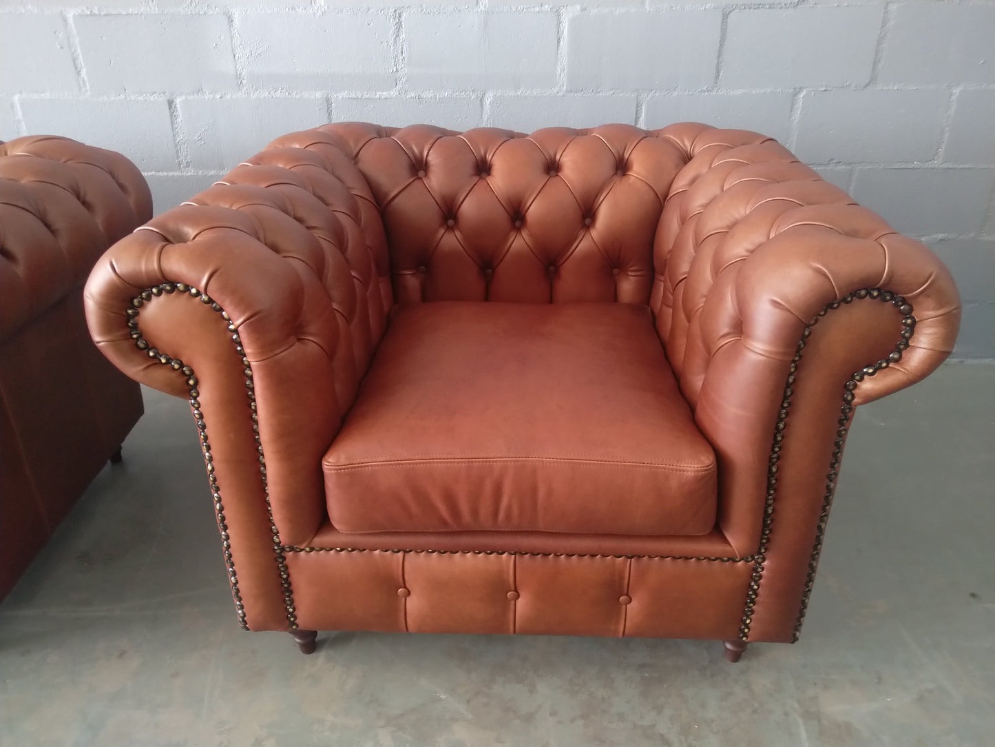 Chesterfield chair Naku Butterscotch