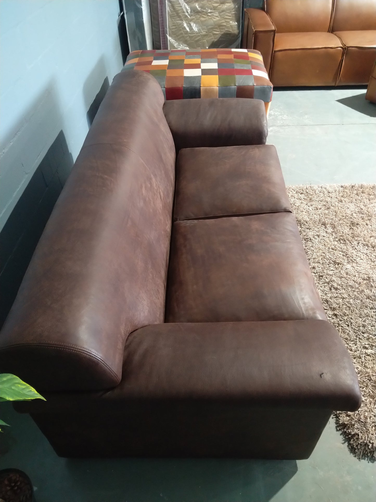 Bobby 3-Seater Woodlands brown