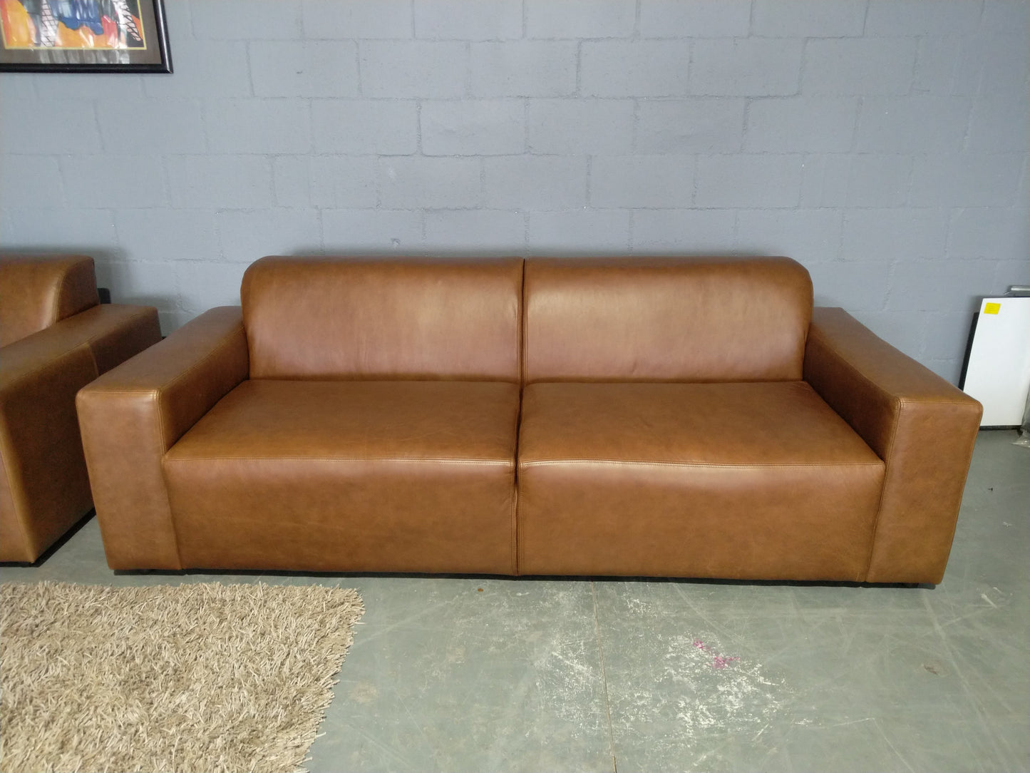 Houston 3-Seater Etosha Chestnut