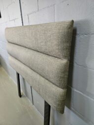 Linea Headboard South Africa by Maree Meubels — modern horizontal panel headboard in easy-clean fabric, handcrafted locally.