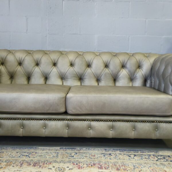 Chesterfield 3-Seater Stone Grey